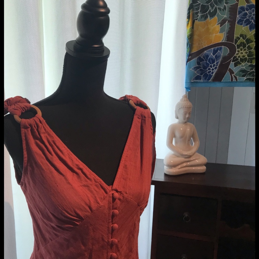 ASOS cotton maxi dress, size US 8, UK12